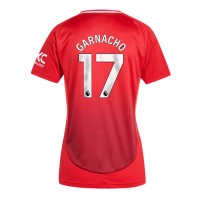 Manchester United Alejandro Garnacho #17 Hjemmedrakt Dame 2024-25 Kortermet